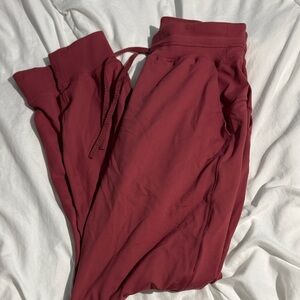 Burgundy Jogger Pants